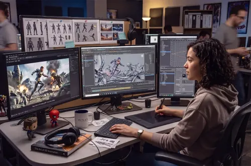 3d character artist animation workflow
